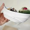 DIY Candle Boat Mold Resin Hemp Rope Sailing Boat Candle Holder Epoxy Casting Mold Small Boat Silicone Storage Box Cement Mold