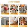 2025+ DeliMeat , Stainless Steel Ham PressMold with Thermometers & Silicone Kitchen Mittens