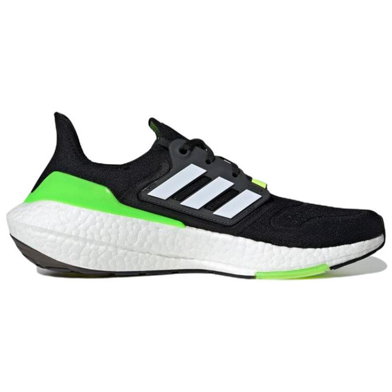 Adidas UltraBoost 22 'Black Solar Green' Sneakers GX6640