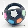 Animal Dog Toys Soccer Ball Durable Teeth Grinding & Training Interactive Squeaky Pet Football TPR with Handle