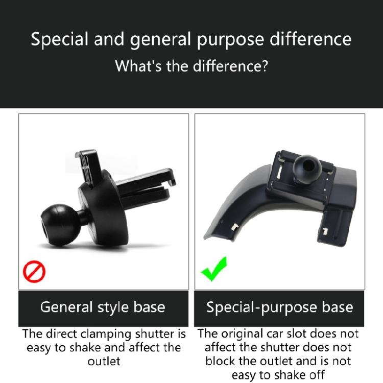 Automobile Car Mobile Holder Support Stand, Quick Release Button for for Music and Calls, Effortlessly Angles Adjustment