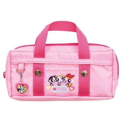 Tease Factory Powerpuff Girls School Bag Style Pouch Pink H85 X W190 X D55mm PW-5544398PK