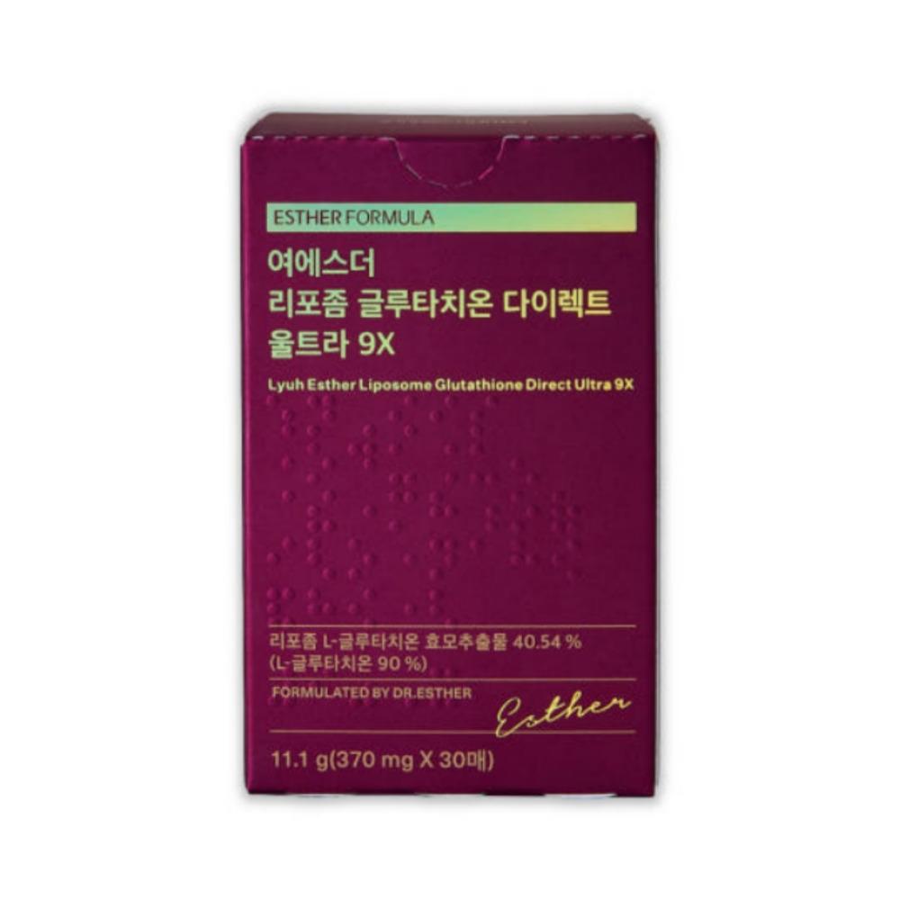 

[Esther Formula] Liposome Glutatione Direct Ultra 30pcs 1 box (30p)