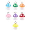 Kleurrijke Paddenstoel Hars Hangers Oorbellen Kralen Ornamenten Armband Hanger Sieraden Maken Accessoires voor Knutsel Liefhebber