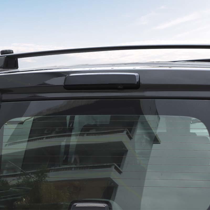 Car High Mounted Brake Light Lamp Decoration Stickers For Jeep Grand Commander 2006-2010 Car Exterior Accessories, Smocked Black.
