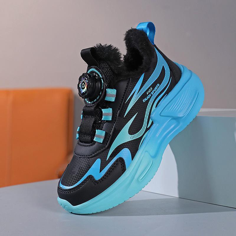 Children s sports shoes Children s warm waterproof and non-slip casual shoes 28