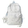 Schoolbagins wind backpack schoolbag cute cloud pendant simple fresh fashion versatile backpack Korean version of campus sweet