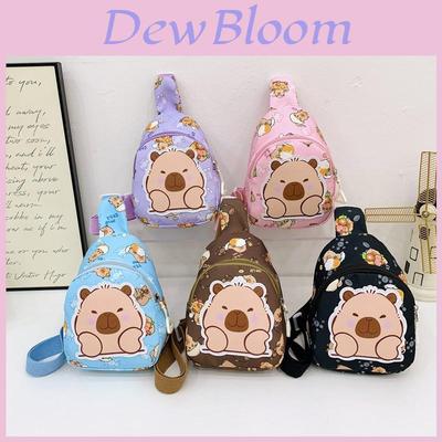 Kids Nylon Crossbody Sling Bag Lightweight Ergonomic Design For Kindergarten Daily Essentials
