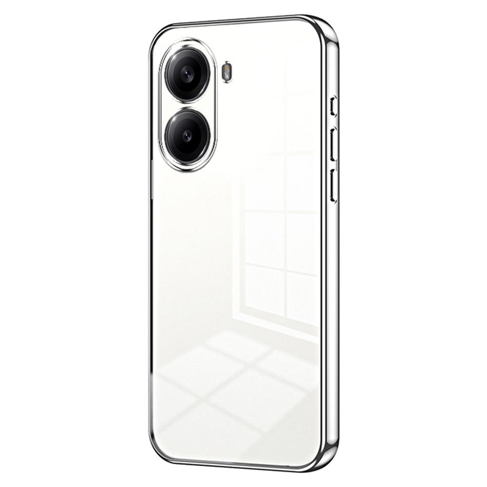 Obudowa z galwanizowaną ramką i miękkim TPU do Xiaomi Redmi Turbo 4 5G/Poco X7 Pro 5G