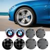 Krytky středových kol 68mm Kompatibilní s BMW řady 1/3/4/5/6/7, X3 X5 X6 X7 & Klasické modely (E36 E39 E46 E60 E90)