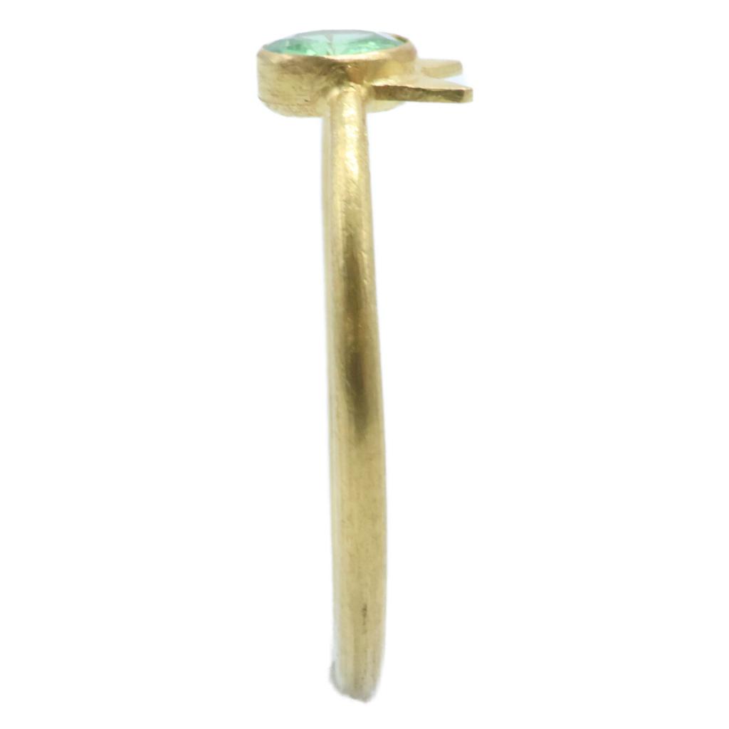 Marie-Helene de Taillac 22KYG 0.21ct Peridot Little Cat Ring ring Yellow GoldUsed