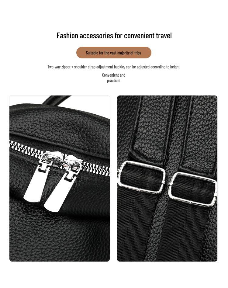 Korean Style Women's Backpack 2025: Fashionable, Versatile, Large Capacity, Lightweight Travel Backpack