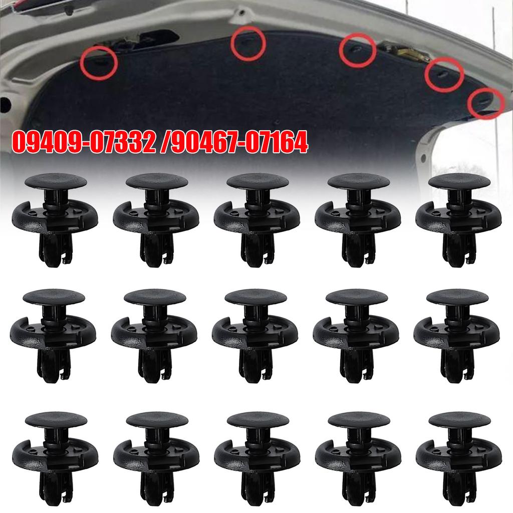 Bumper Fender Splash Shield Retainer Clip Car Door Panel Trim Clips for Toyota Camry Corolla RAV4 Yaris Avalon Echo 9046707164