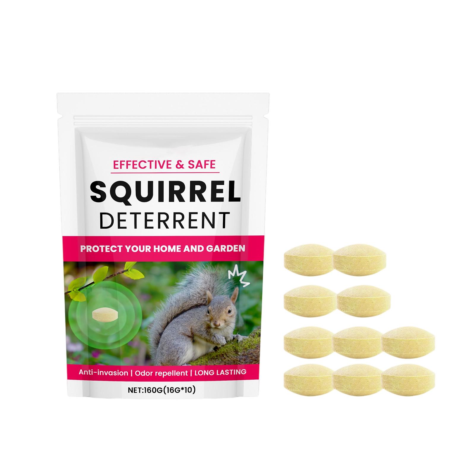 

Squirrel Pills For Home Use, Outdoor And Courtyard Release Scent Without Disturbance, Convenient Squirrel Pills. One Size белый