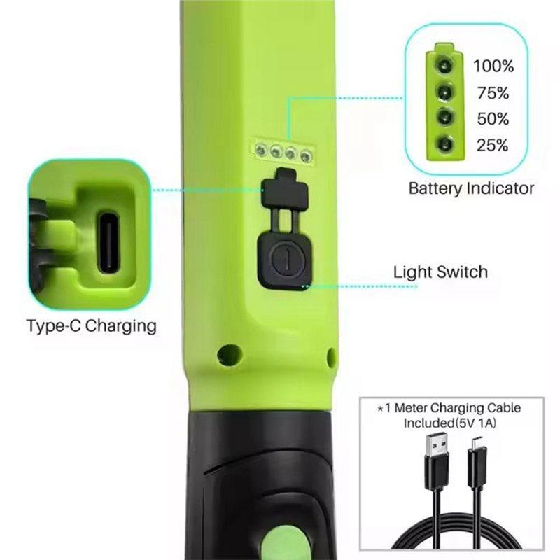 Rechargeable Magnetic Work Light For Car Repair And Outdoor Lighting Super Bright LED