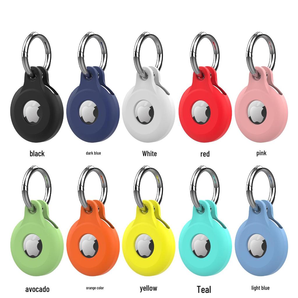Schutz-Schlüsselanhänger-Hülle für Airtag der 2. Generation - Apple Locator Tracker Anti-Verlust-Abdeckung