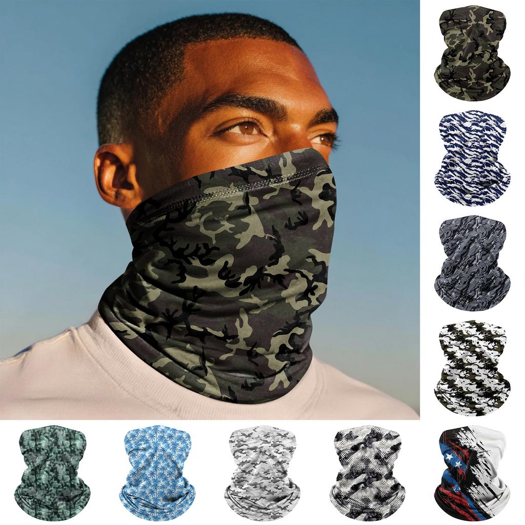 Outdoor Sunshade Cycling Mask Fishing Anti-ultraviolet Headscarf Sunscreen Neckband