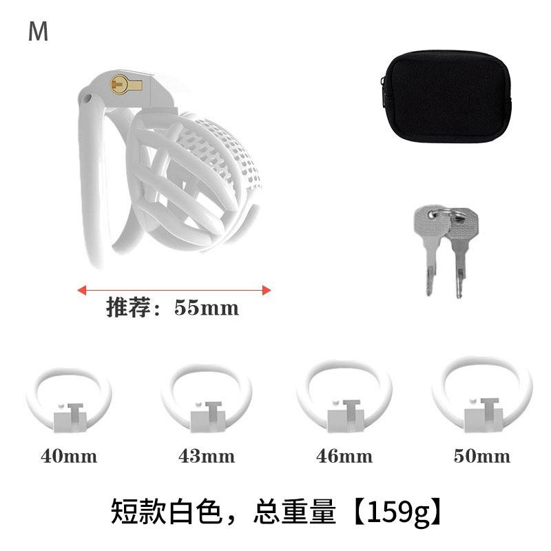 Men's Honeycomb Chastity Lock Bird Cage Chastity Lock Training Abstinence SM Interest Chastity Cage Urethral Chastity Cock Cage