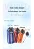 Rechargeable Handheld Mini Fan with Digital Display - High-Speed, Strong Wind Turbine for Office Use