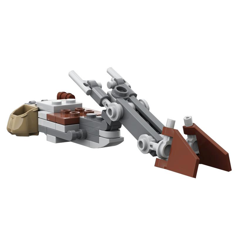 MOC Space Wars Motorcycle K2S Robots Figures Model Building Blocks Toys for Children Girls Gifts DIY
