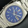 GENUINE VINTAGE SEIKO EXPO 70 AUTOMATIC JAPAN MENS BLUE DIAL WATCH A708785-1