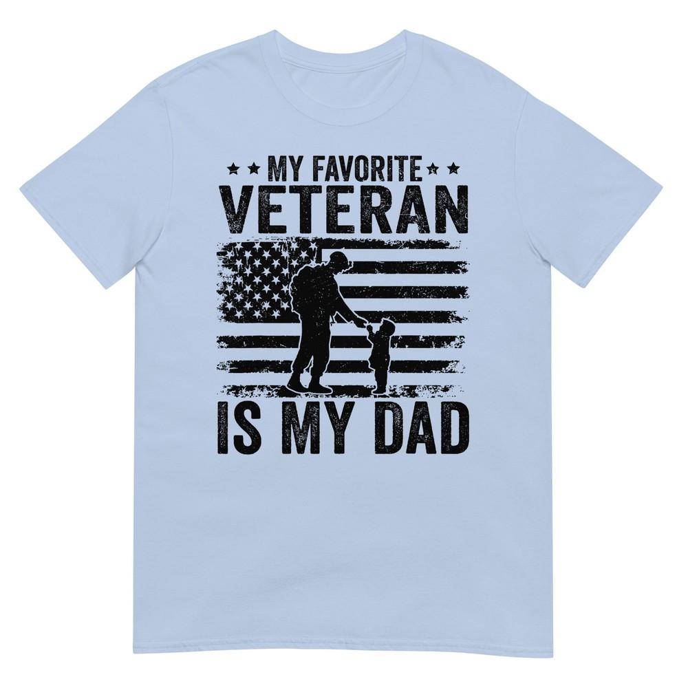 Father Veterans Day My Favorite Veteran Is My Dad For Kids Tshirt S