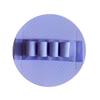 Round Silicone Exfoliating Bath Scrubber Pad Finger Grip Design for Back & Body Gentle Dead Skin Removal