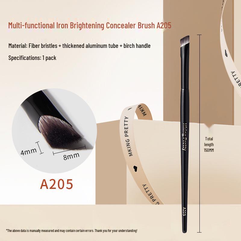 

MKING PRETTY Mini Highlight & Contour Brush: Multifunctional Concealer Tool for Beginners