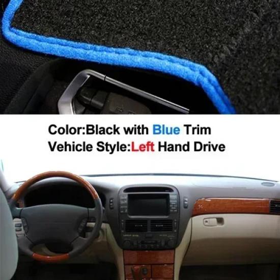 Car Dashboard Cover Non Slip Pad For Lexus LS430 2002 2003 2004 2005 Dashboard Mat Car Dash Mat Sun Shade Pad Anti-UV Cushion