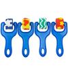 Children DIY Graffiti Sponge Brush Set Drawing Toys Broom Shaped Seal Sponge Brush Art Brush Enlightenment Puzzle Gift Kids Toys
