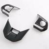 For Toyota VELOZ   2024 25 ABS Carbon Fiber Steering Wheel Button Cover Trims Decoration Sticker Car Styling Accessories