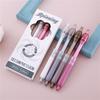 4PCS Twist Action Pens Black Ink Clicks Pens Anxiety Relief Toy for Students Study Office Supplies for Journaling
