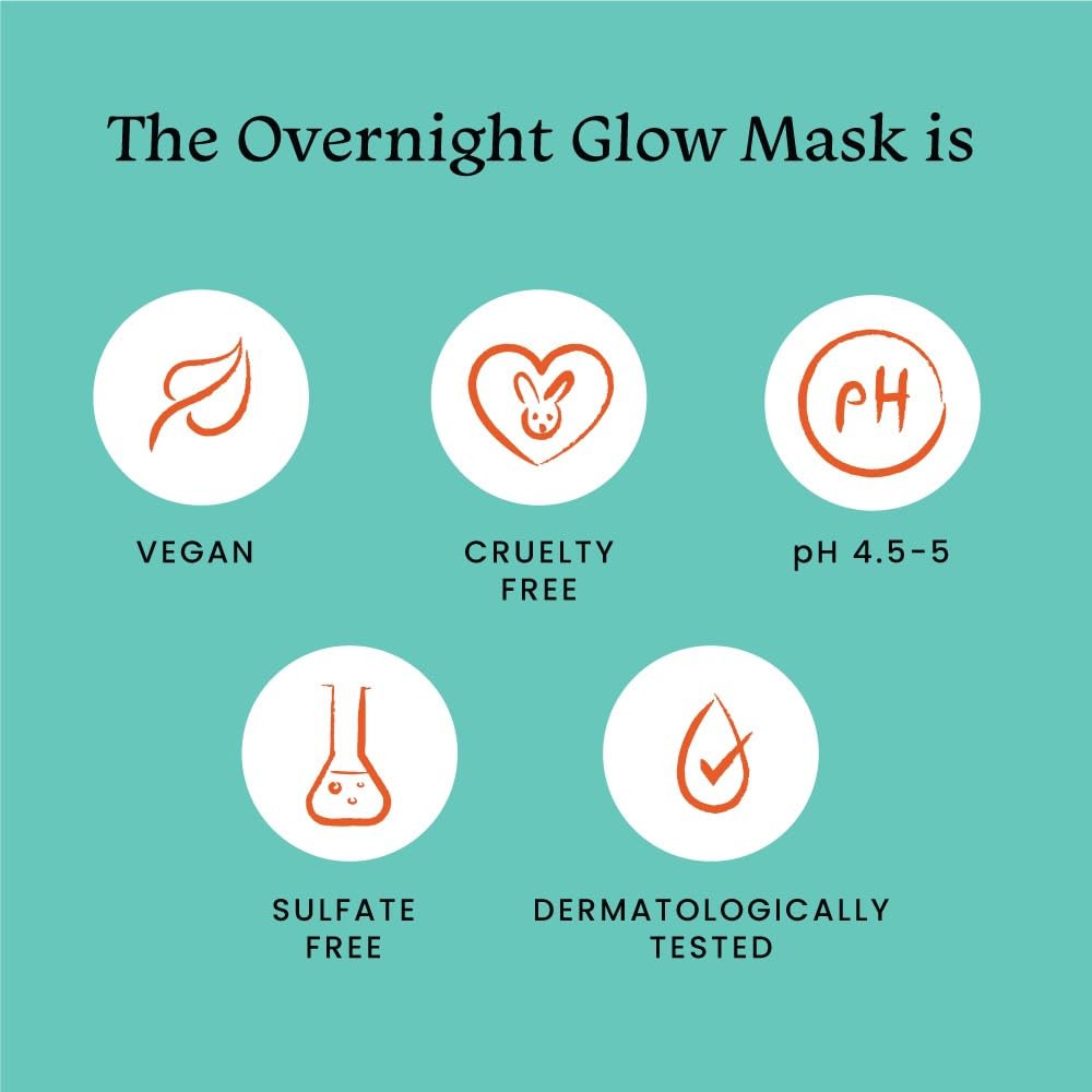Overnight Mask for Radiant Skin (30 Ml), Overnight Glow Mask, Foxtale