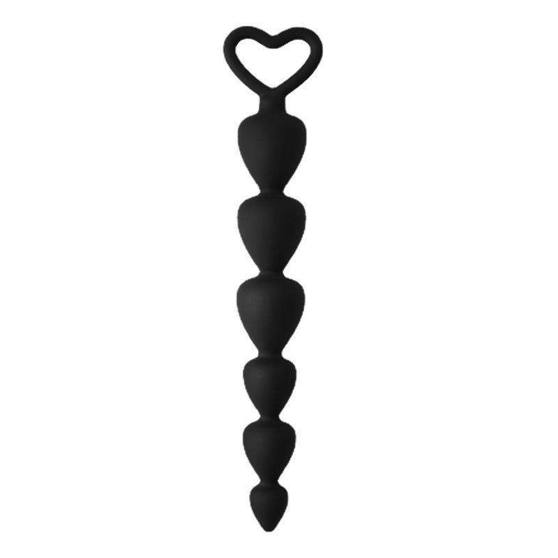 Sexuality Products Small Anal Plugs Anal Tools Silicone Beads String Beads Six Round Beads In Stock
