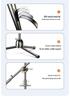Portable Floor-Standing Microphone Tripod Stand with Adjustable Height for Outdoor Stage Performance