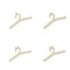Cute Wooden Baby Hangers Bear Bunny Shaped Kids Clothes Hangers Heart Cutouts Non-Slip Nursery Organizer  Baby Clothes Outfits