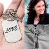 30PCS 2x1inch Stamping Blank Dog Metal Tags Stamping Aluminum Tag
