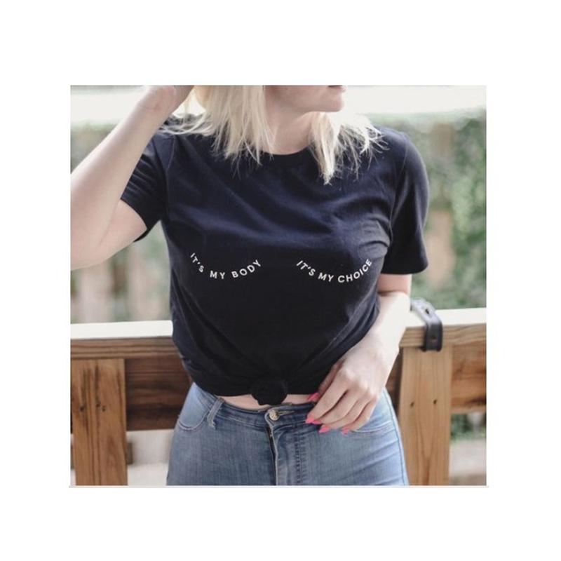

My Body, My Choice - European & American Street Trend T-Shirt XXXL