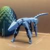 Imprimare 3D, mobilă, cu mai multe articulații, cu schimbare de formă, câine, păpușă norocoasă, jucărie cu 13 articulații, puzzle de bricolaj, asamblare, jucărie, ornamente de stil, cadou