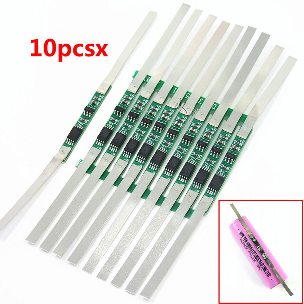 

Pdtoweb 10шт 3A БМС защиты доска для 1С 3.7V литий 18650 Li-ion батареи