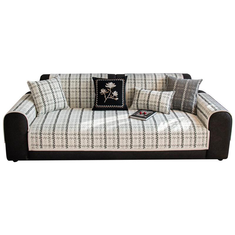 Modern Simple Wind Chenille Sofa Cushion  New Four-Season Universal Seat Cushion Non-Slip Sofa Cover Cover