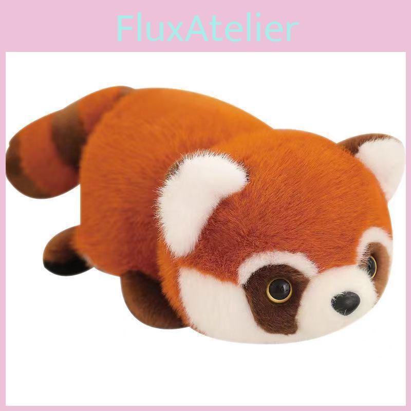 Adorable Realistic Panda Plush Toy Cuddly Reversible Raccoon Stuffed Animal