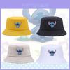 Chapéu Bucket Disney Lilo e Stitch Stitch Tie Dye Rosa Proteção UV e Tecido Respirável
