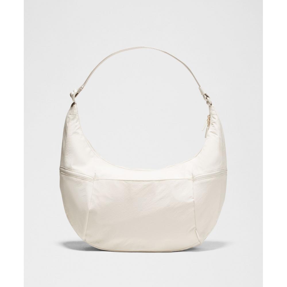 Lululemon Large Slouchy Sling Bag 13l Light Ivory Gold