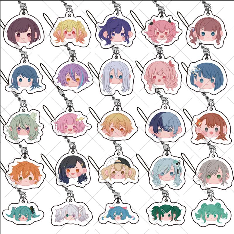 Project Sekai Colorful Stage Nightcord at 25:00 Acrylic High Beauty Small Pendant, Small Pendant, Cute Pendant