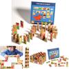Dinosaur Stacking Puzzle Board For Kids Cognitive Play With Wooden Material