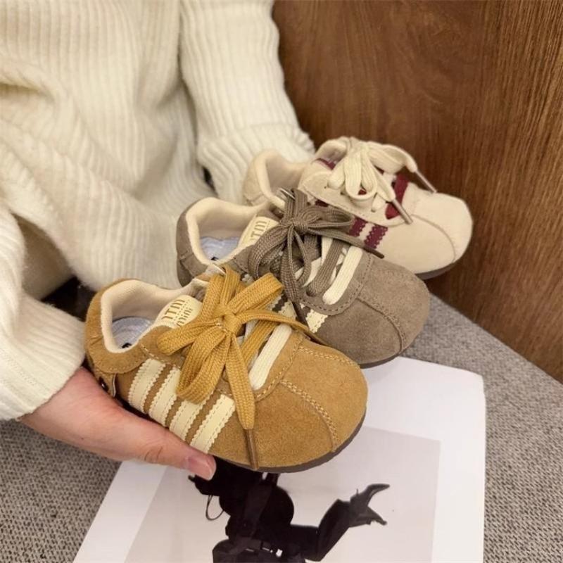 Boys' Lightweight Sports Shoes Girls' Fashionable German Training Shoes Baby Breathable Casual Shoes Children's Sneakers