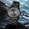 Fashion Sun and Moon Men's Watch Calendar Watch Classic Business Watch Large Dial Men's Watch Quartz Men's Watch Round Men's Watch
