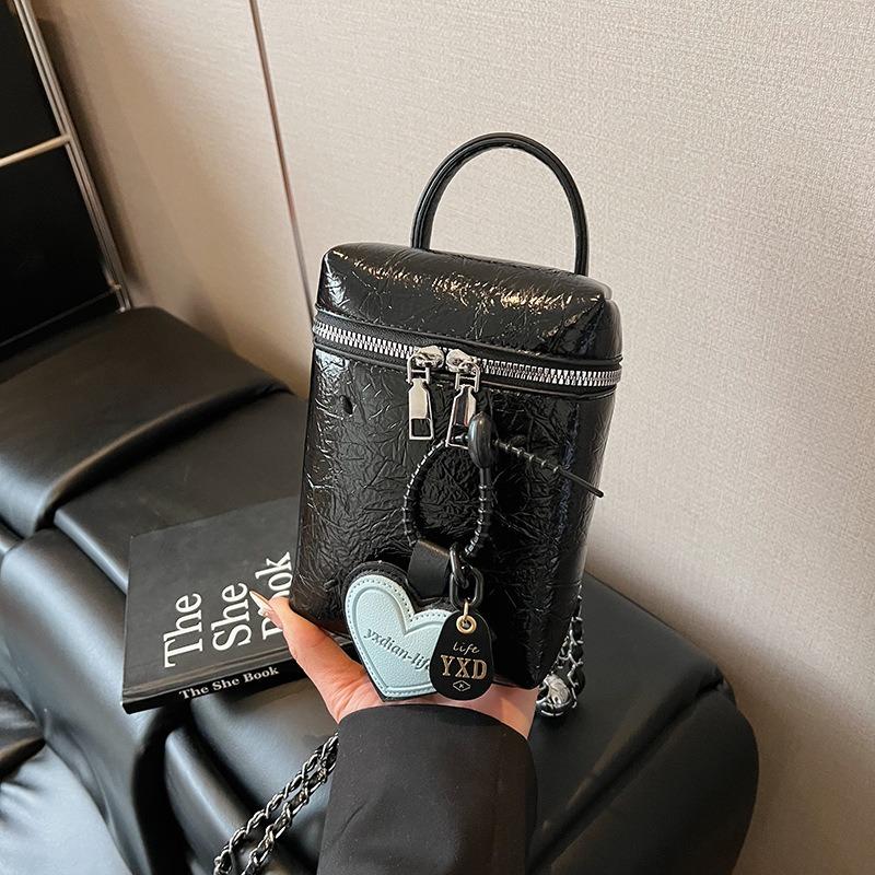 

Нишевый дизайн сумка для мобильного телефона ручная маленькая сумка женская мода повседневная простая на плечо сумка-мессенджер сумка-ведро