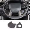 For 2026-2026 Toyota One-Key Start Switch Sticker Car Decoration Sticker Real Carbon Fiber Soft